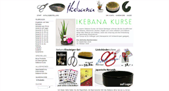 Desktop Screenshot of ikebana.de